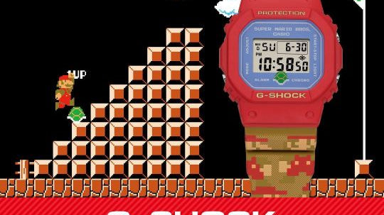 Level Up Your Style with the New Super Mario Bros. G-Shock Collection