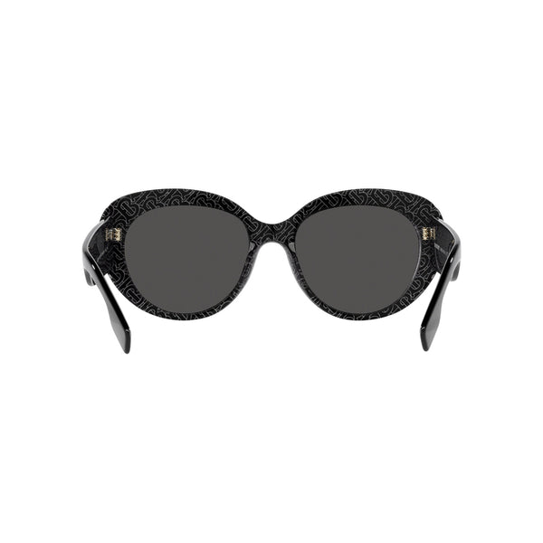Burberry Women's Cat Eye Frame Black Acetate Sunglasses - BE4298