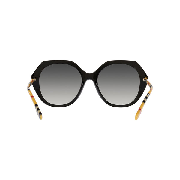 Burberry Women's Irregular Frame Black Acetate Sunglasses - BE4375F