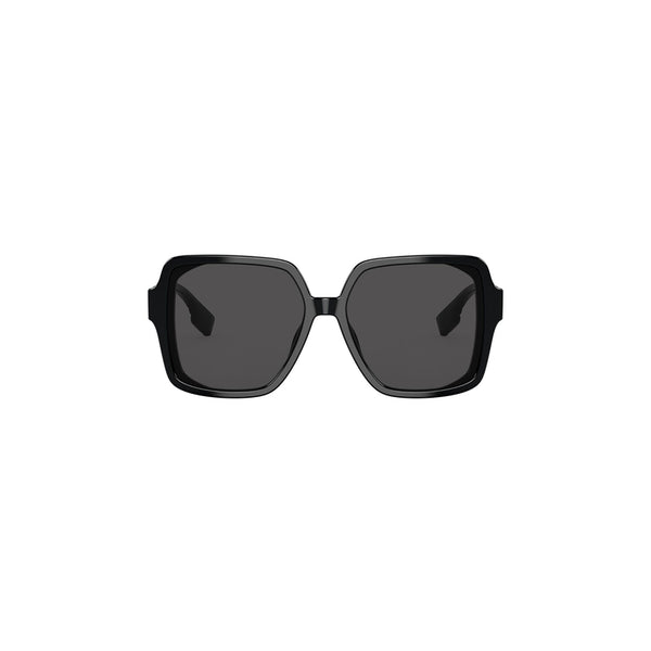 Burberry Women's Square Frame Black Acetate Sunglasses - BE4379D
