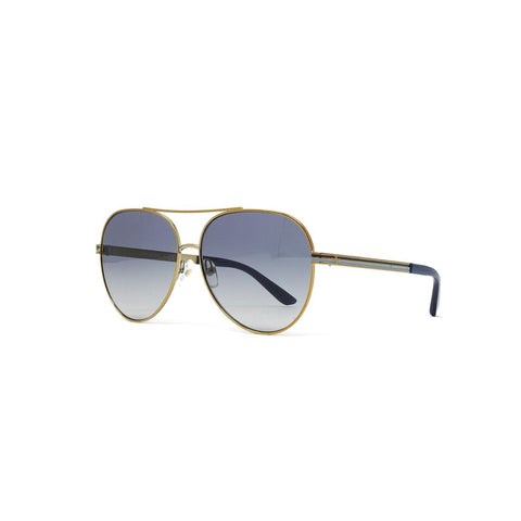 Tory Burch Women's Pilot Frame Gold Metal Sunglasses - TY6078