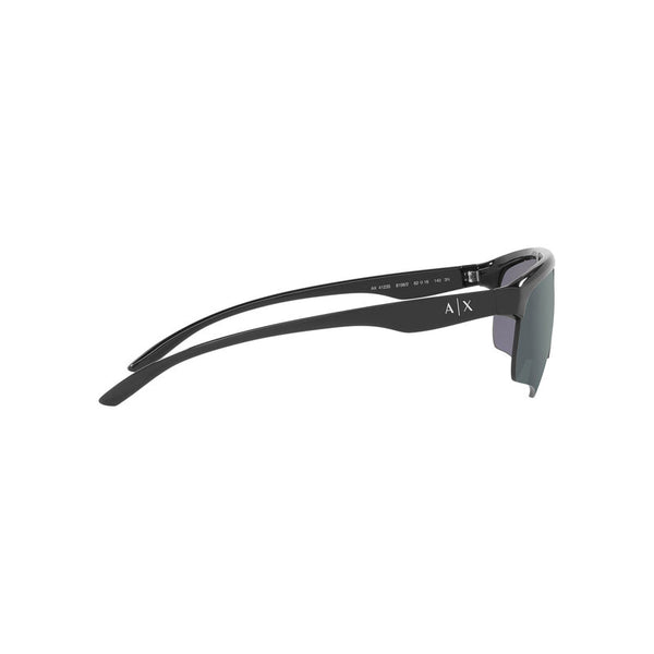 Armani Exchange Men's Pillow Frame Black Injected Sunglasses - AX4123S