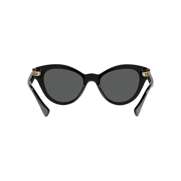 Versace Women's Butterfly Frame Black Acetate Sunglasses - VE4435F