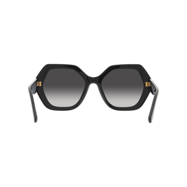 Dolce & Gabbana Women's Irregular Frame Black Acetate Sunglasses - DG4406