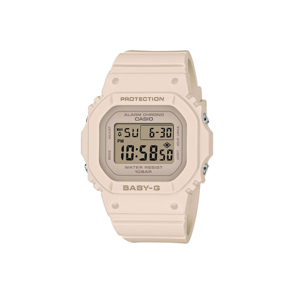 Casio Baby-G Digital Watch BGD-565-4 Pink Resin Band Ladies Sport Watch