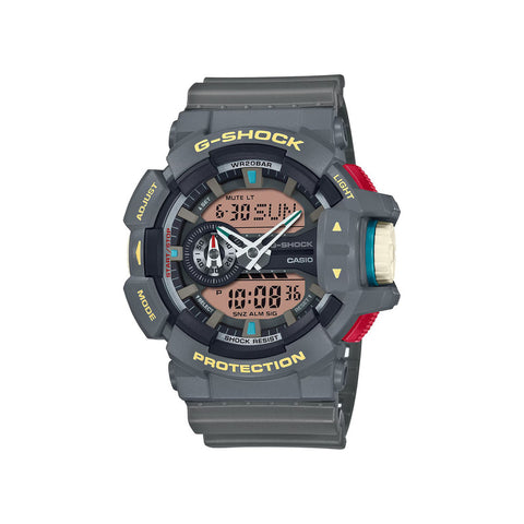 Casio G-Shock GA-400PC-8A Men's Digital Sport Watch with Grey Resin Band
