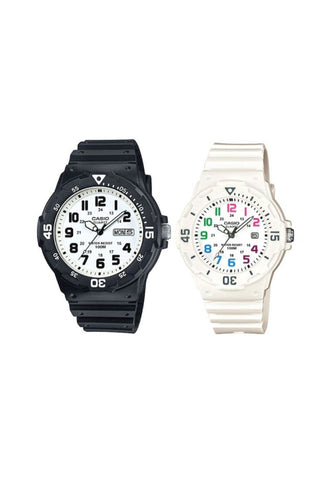 (100% Original CASIO) CASIO Couple Watch MRW/LRW-200H-7B