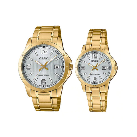 Casio Couple Watch MTP/LTP-V004G-7B2