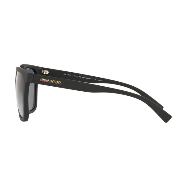 Armani Exchange Men's Pillow Frame Black Acetate Sunglasses - AX4108SF
