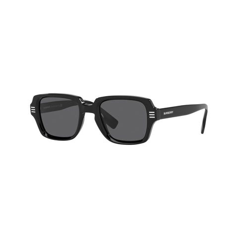 Burberry Men's Rectangle Frame Black Acetate Sunglasses - BE4349F