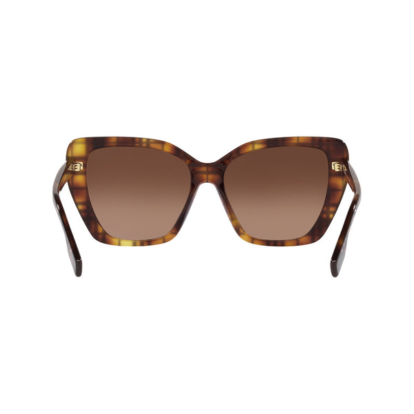 Burberry Women's Cat Eye Frame Brown Acetate Sunglasses - BE4366