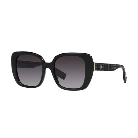 Burberry Women's Square Frame Black Acetate Sunglasses - BE4371F
