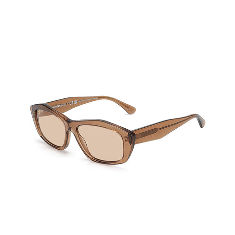 Emporio Armani Women's Pillow Frame Brown Acetate Sunglasses - EA4187