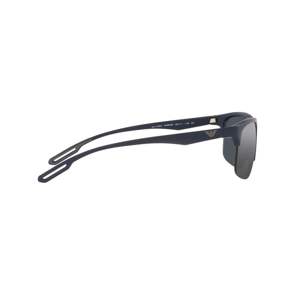Emporio Armani Men's Pillow Frame Blue Injected Sunglasses - EA4188U