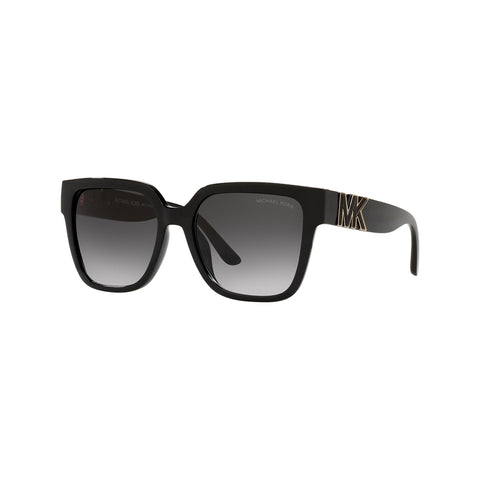 Michael Kors Women's Square Frame Black Injected Sunglasses - MK2170U