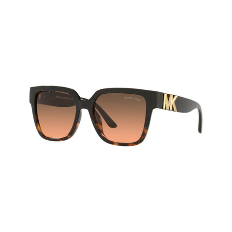 Michael Kors Women's Square Frame Brown Injected Sunglasses - MK2170U