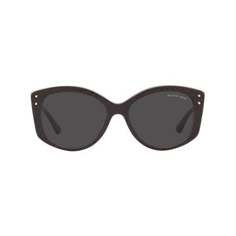 Michael Kors Women's Irregular Frame Brown Acetate Sunglasses - MK2175U