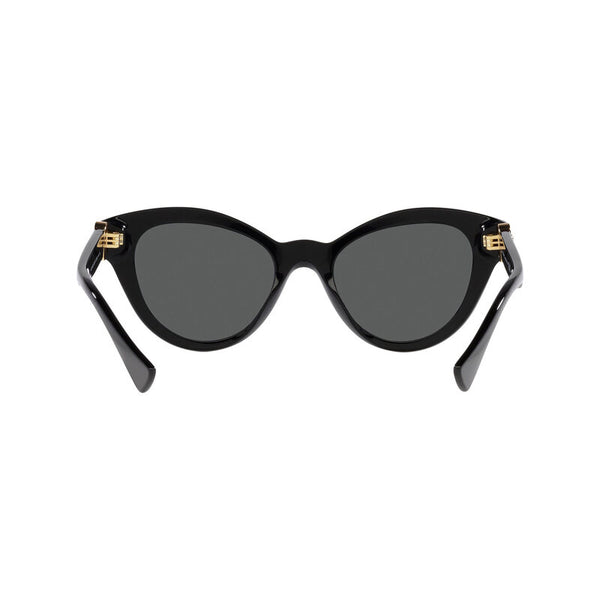 Versace Women's Butterfly Frame Black Acetate Sunglasses - VE4435