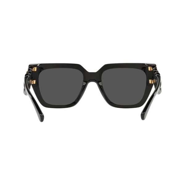 Versace Women's Square Frame Black Acetate Sunglasses - VE4409F