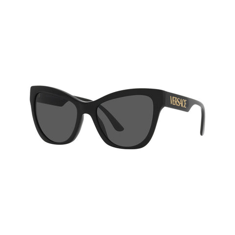 Versace Women's Cat Eye Frame Black Acetate Sunglasses - VE4417U