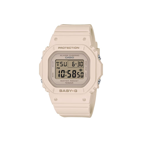 Casio Baby-G Women's Digital Sport Watch BGD-565U-4DR Beige Resin Strap