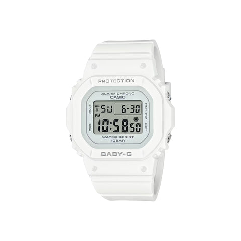 Casio Baby-G Women's Digital Sport Watch BGD-565U-7DR White Resin Strap