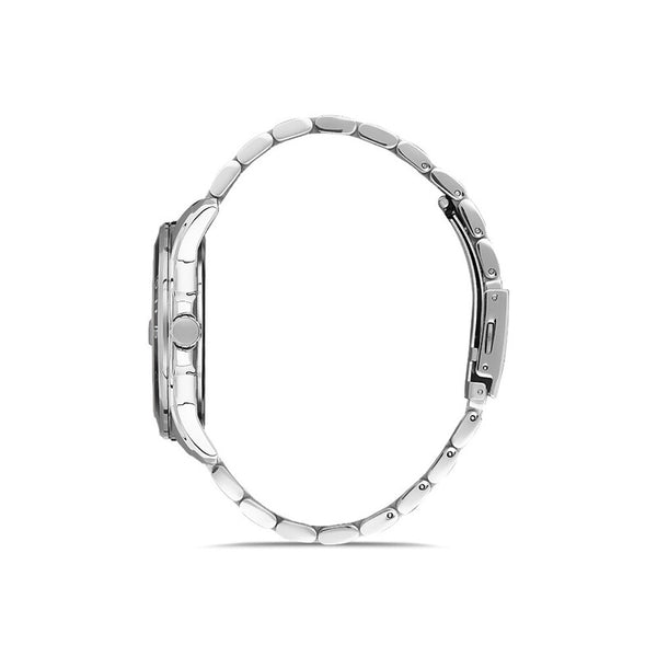 Daniel Klein Premium Men's Analog Watch DK.1.13378-2 Silver Stainless Steel Strap Watch | Watch for Men