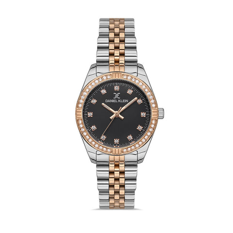 Daniel Klein Premium Women's Analog Watch DK.1.13443-6 Silver Stainless Steel Strap Ladies Watch | Watch for Women