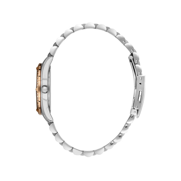 Daniel Klein Premium Women's Analog Watch DK.1.13488-5 with Silver Stainless Steel Strap | Watch for Women