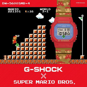 Level Up Your Style with the New Super Mario Bros. G-Shock Collection