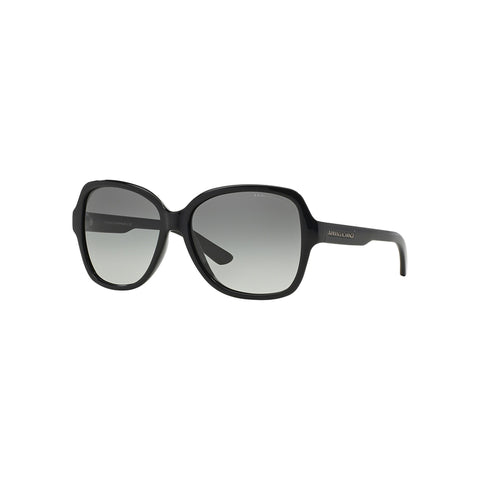 Armani Exchange Women's Butterfly Frame Black Injected Sunglasses - AX4029S