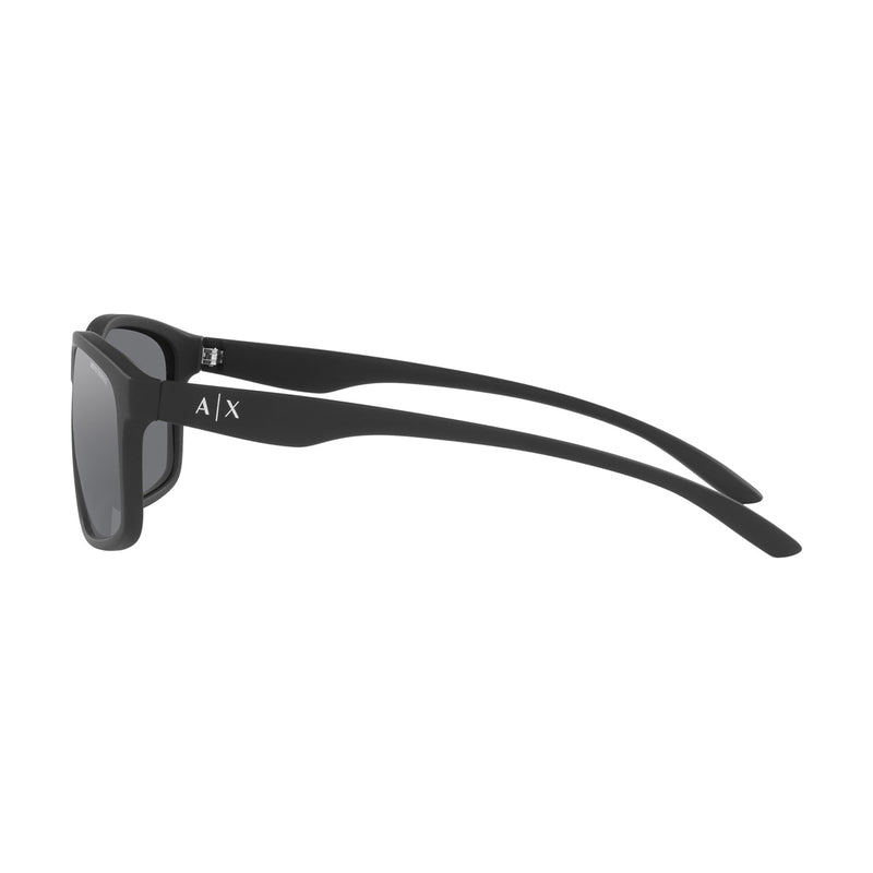 Armani Exchange Men's Pillow Frame Black Acetate Sunglasses - AX4122SF