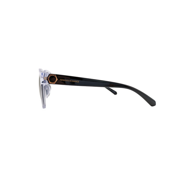 Armani Exchange Women's Cat Eye Frame Clear Acetate Sunglasses - AX4127SF
