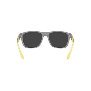 Armani Exchange Men's Pillow Frame Grey Acetate Sunglasses - AX4135SF