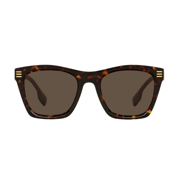Burberry Men's Square Frame Havana Acetate Sunglasses - BE4348F