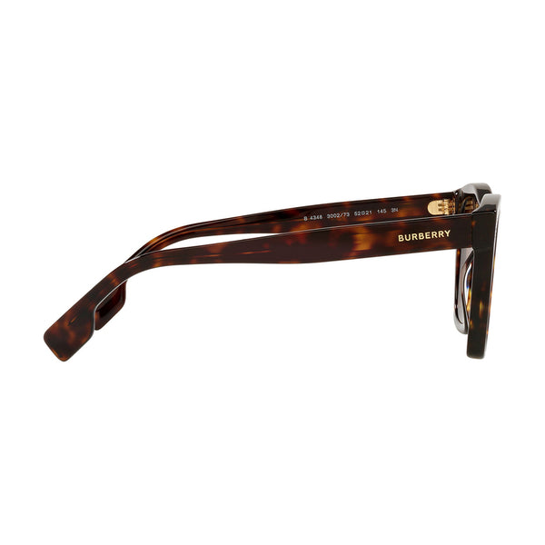 Burberry Men's Square Frame Havana Acetate Sunglasses - BE4348F
