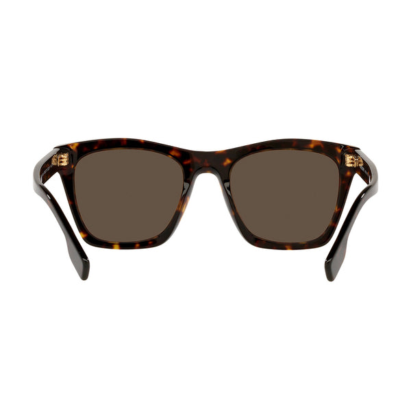 Burberry Men's Square Frame Havana Acetate Sunglasses - BE4348F