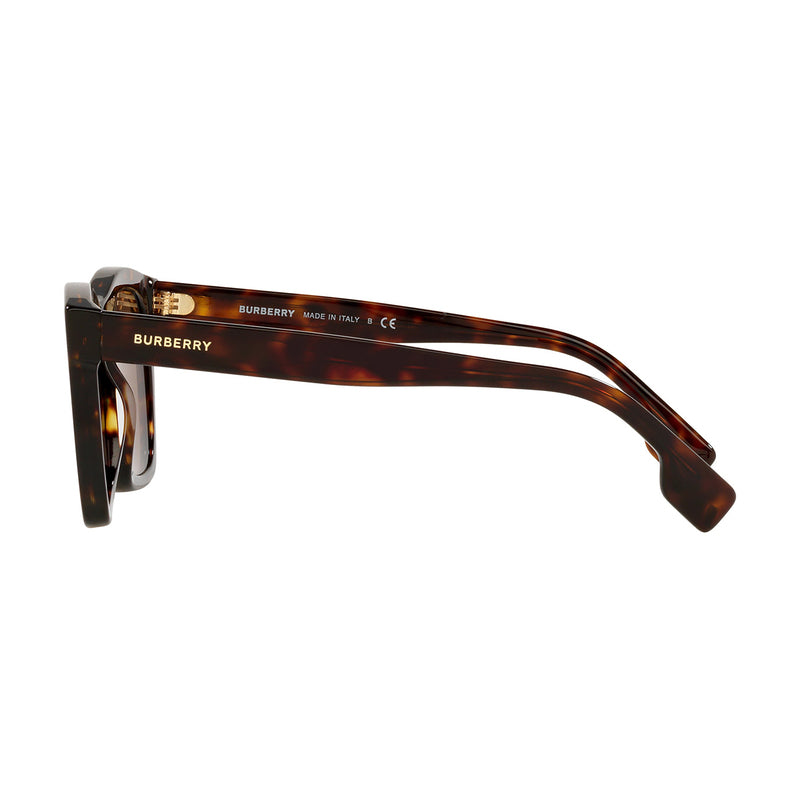 Burberry Men's Square Frame Havana Acetate Sunglasses - BE4348F