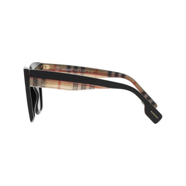 Burberry Women's Square Frame Black Acetate Sunglasses - BE4364F
