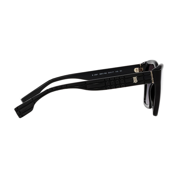 Burberry Women's Square Frame Black Acetate Sunglasses - BE4391F