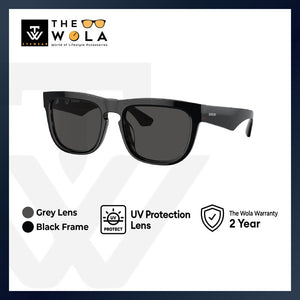 Burberry Men's Square Frame Black Acetate Sunglasses - BE4431U