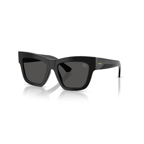 Burberry Women's Square Frame Black Acetate Sunglasses - BE4449