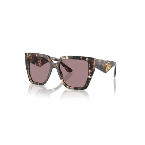 Dolce & Gabbana Women's Square Frame Brown Acetate Sunglasses - DG4438
