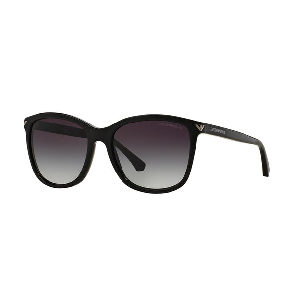 Emporio Armani Women's Square Frame Black Acetate Sunglasses - EA4060F