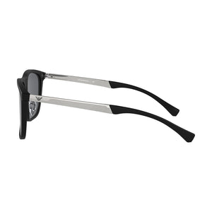 Emporio Armani Men's Rectangle Frame Black Acetate Sunglasses - EA4150F