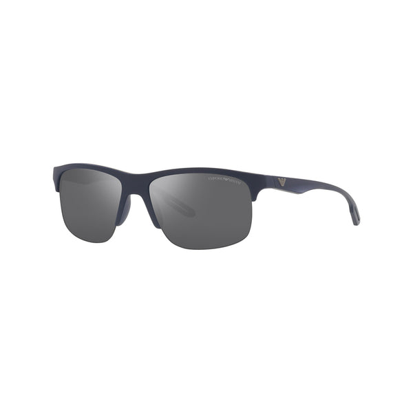 Emporio Armani Men's Pillow Frame Blue Injected Sunglasses - EA4188U