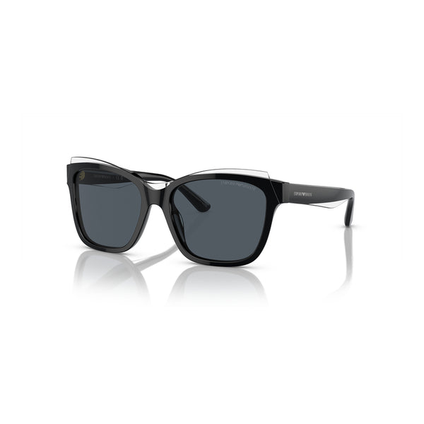 Emporio Armani Women's Pillow Frame Black Acetate Sunglasses - EA4209F