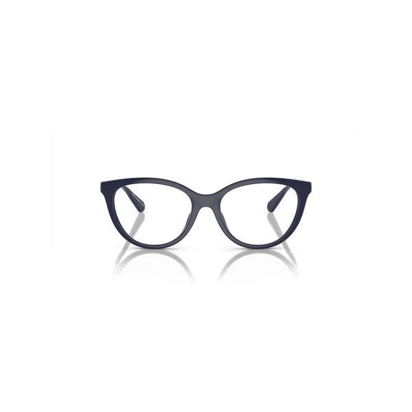 Emporio Armani Women's Cat Eye Frame Blue Injected Clip On Sunglasses - EA4213U