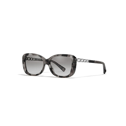 Coach Women's Rectangle Frame Grey Acetate Sunglasses - HC8286F