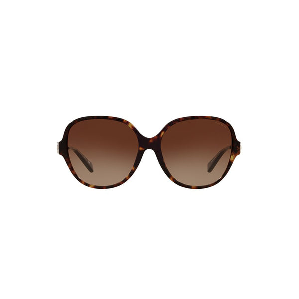 Coach Women's Square Frame Brown Acetate Sunglasses - HC8303B